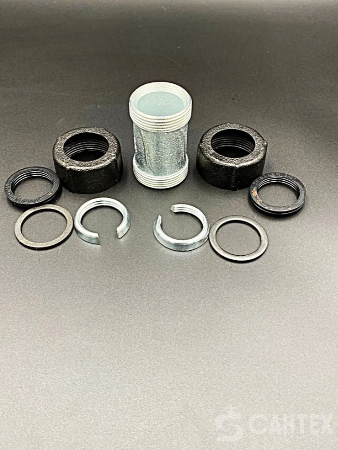 Обжимной соединитель 3/4" из ковкого чугуна, для зажима с обеих сторон ZEISSLER арт.ZSr.130.0305