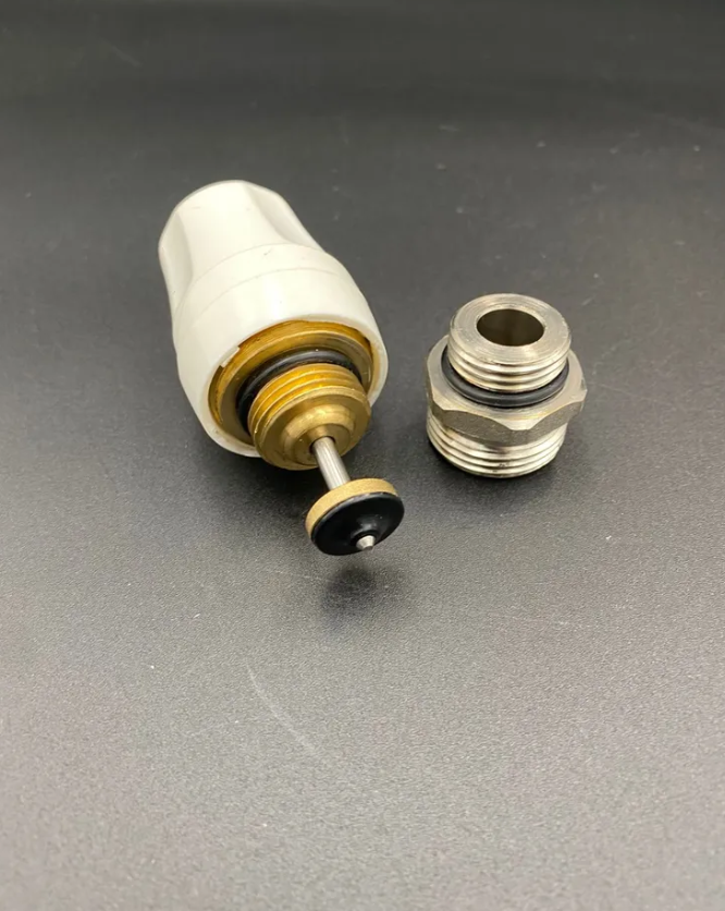 Клапан термостатический с ниппелем, под евроконус 1/2"х3/4", VALFEX, арт.VF.675.TE.012.034