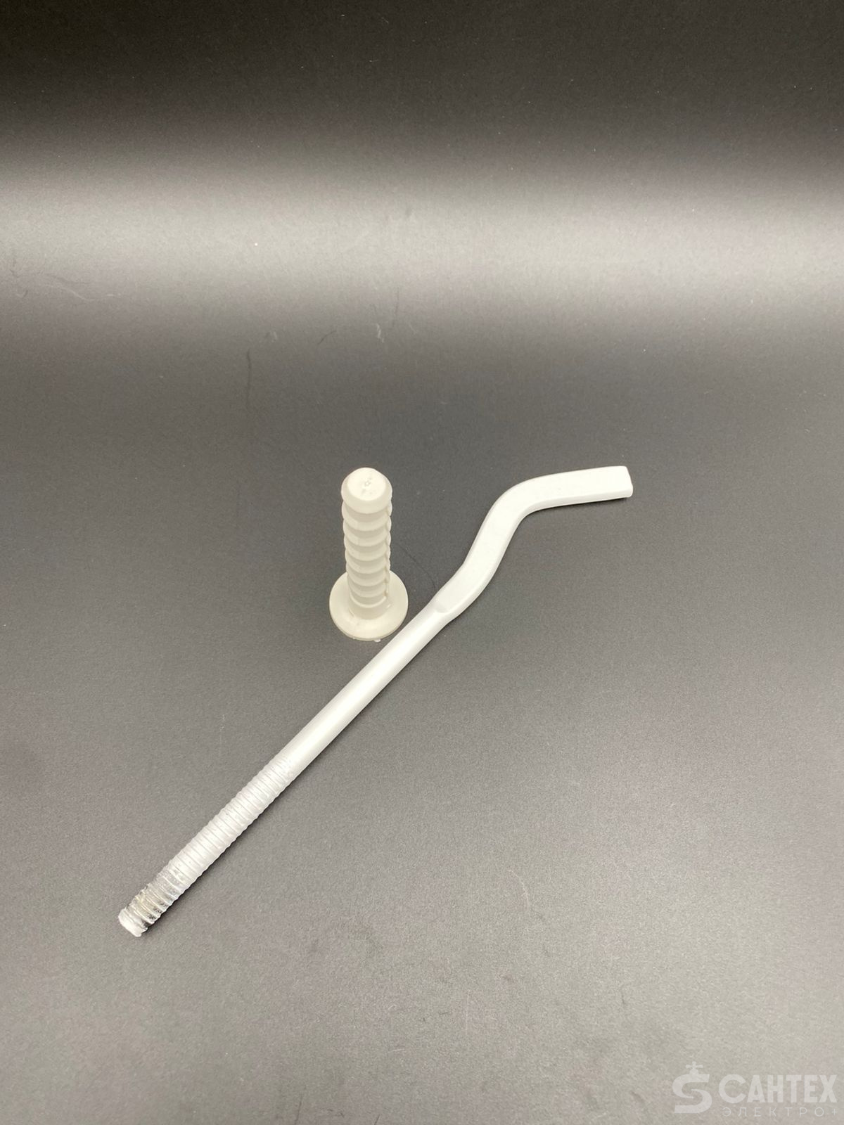 Кронштейн штыревой 9х220мм плоский с дюбелем VALFEX, арт.402009220