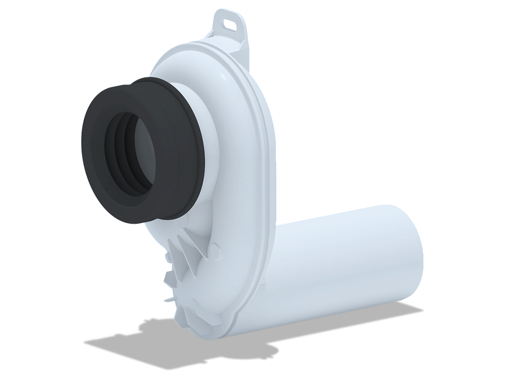 Сифон для писсуара АНИ Пласт U0605 с горизонтальным выходом 50 мм