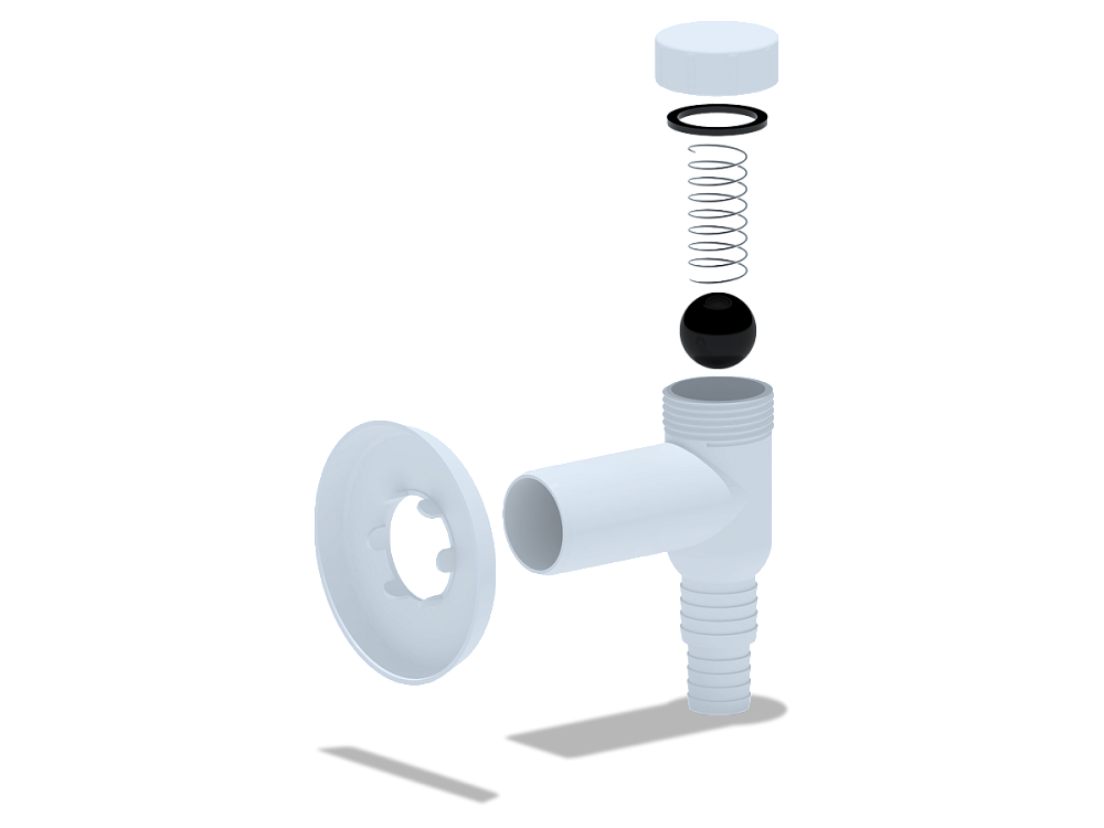 Минисифон для стиральной машины АНИ Пласт M500