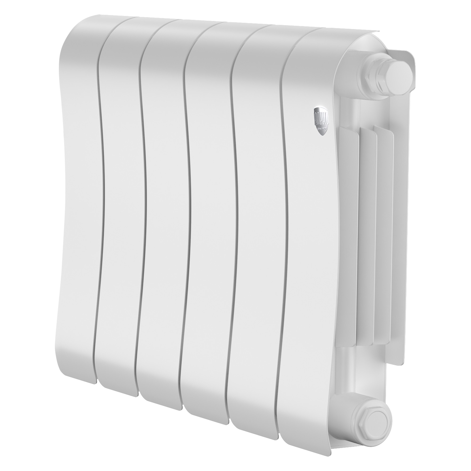 Радиатор биметаллический Royal Thermo Infinity 300 Bianco Traffico VR80 - 6 секц.