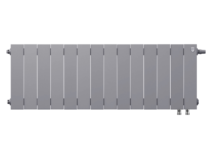 Радиатор Royal Thermo PianoForte 300 /Silver Satin - 14 секц. VDR