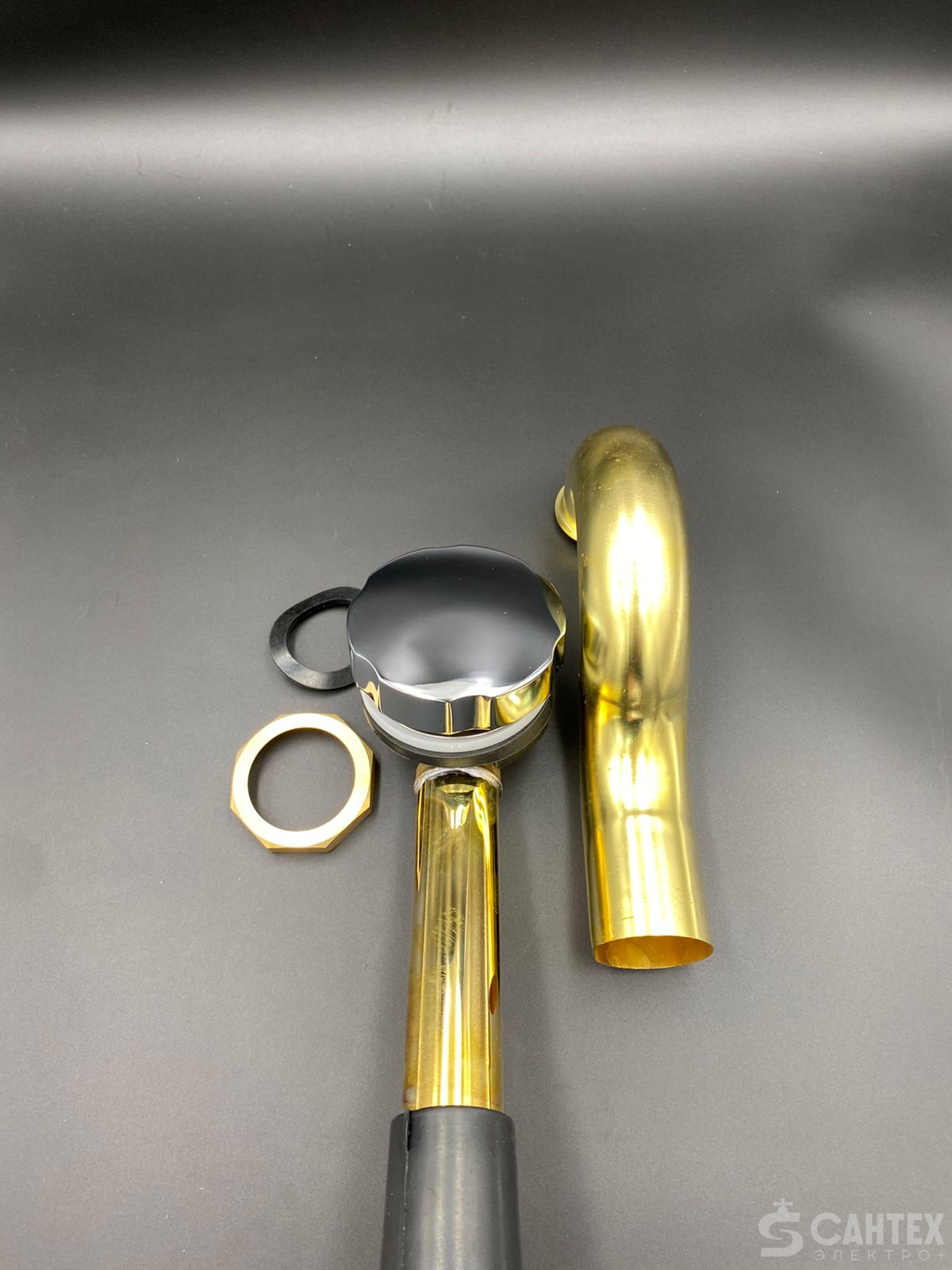 Обвязка для ванны латунная автоматическая ,TIM ,арт.BAS0260B(A)