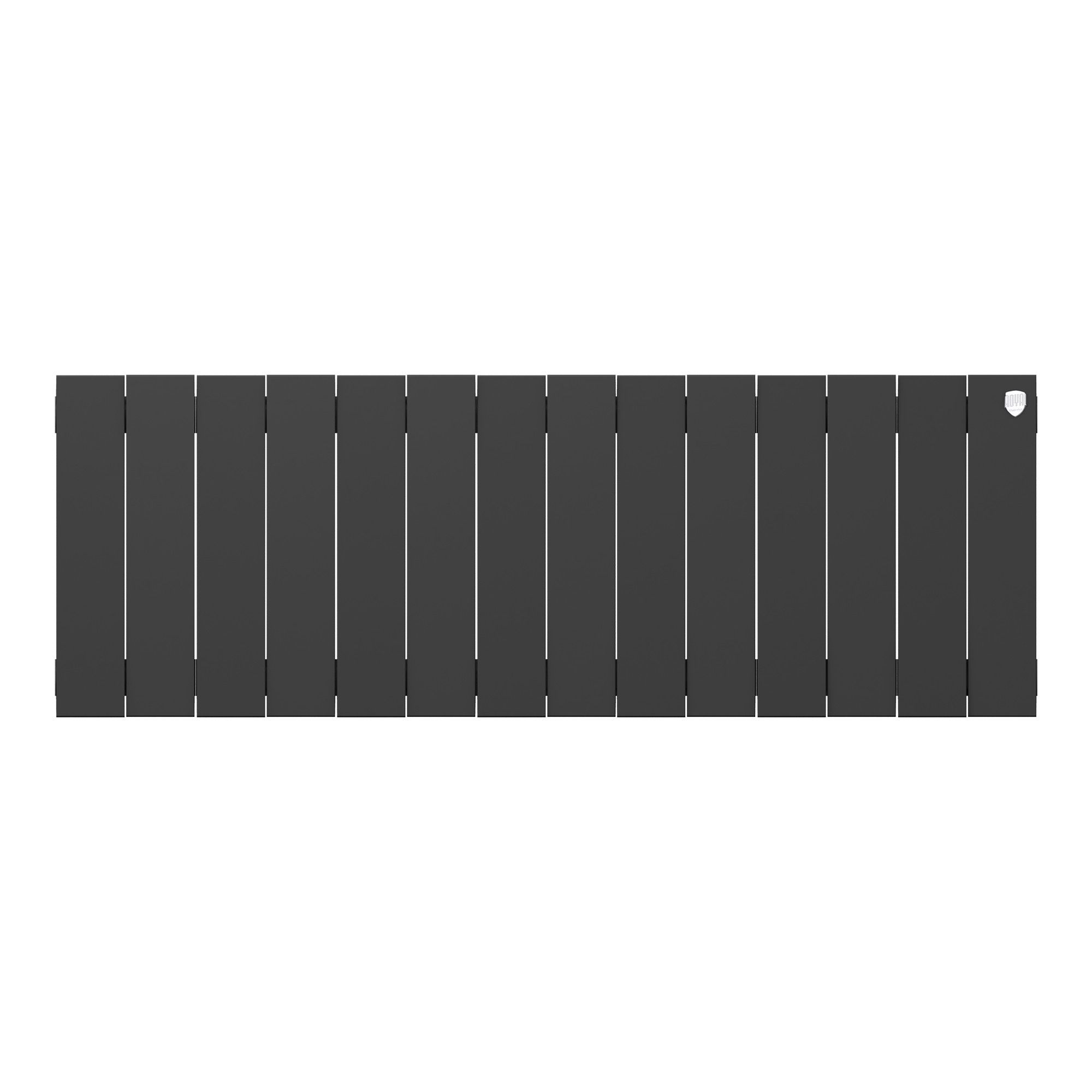 Радиатор биметаллический Royal Thermo PianoForte 300 Чёрный - 14 секц.