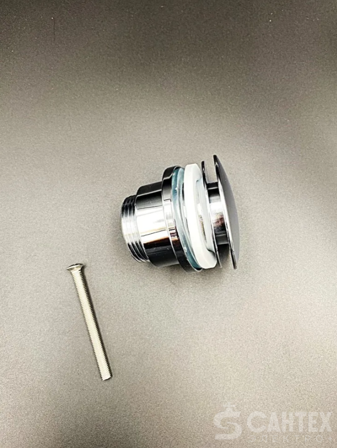 Донный клапан 11/4" автоматический для раковины, TIM,арт. BAR0502B