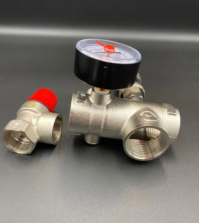 Группа безопасности латунная для котла 1", VALFEX, арт.VF.460.0.0