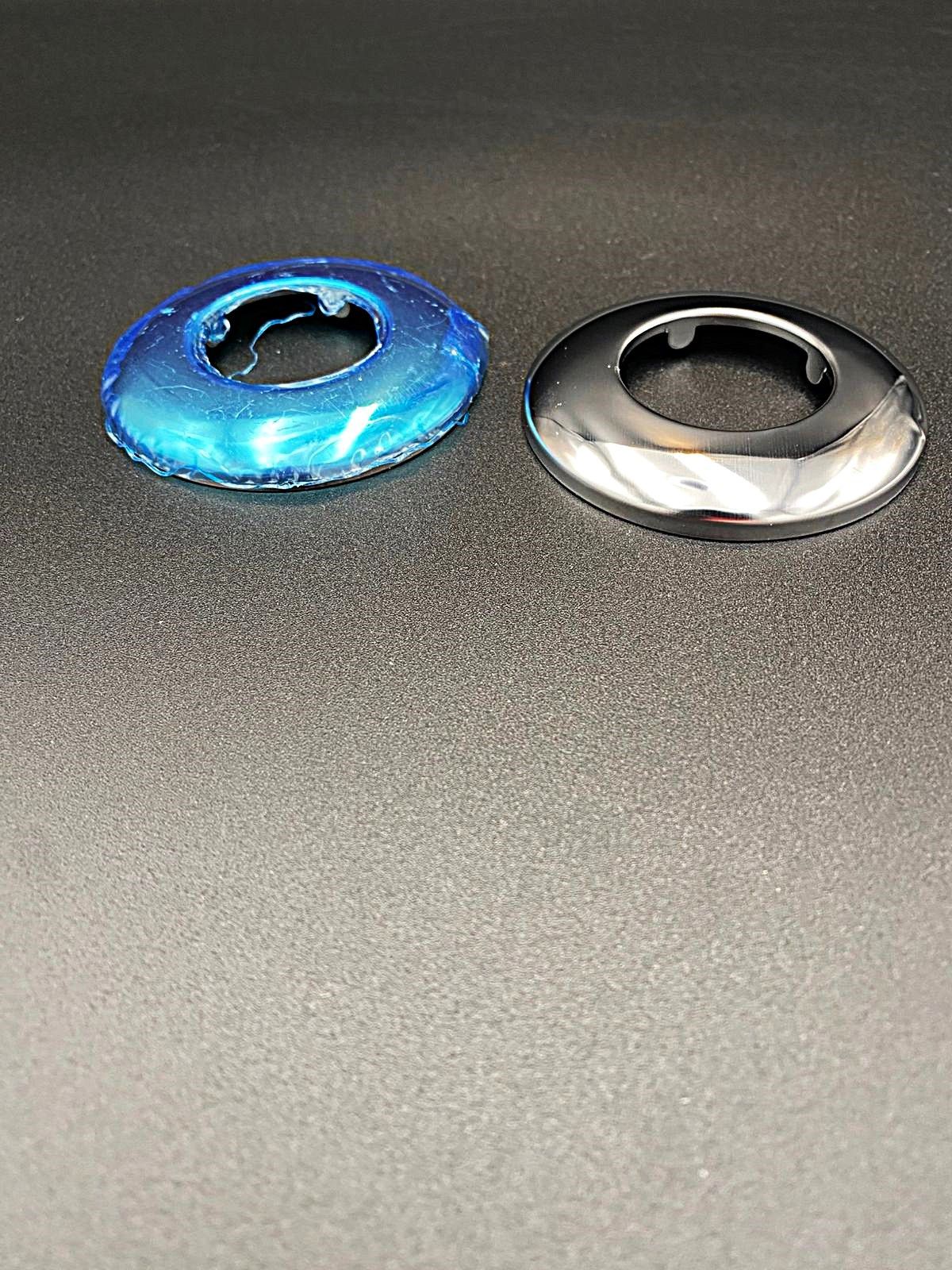 Отражатель для смесителя 1"(пара)из нержав. стали,хром, VALFEX, арт.VF.PS.OM.100