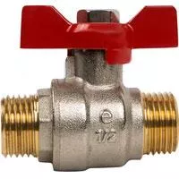 Кран шаровой облегчённый с никелированным покрытием BV205-3N