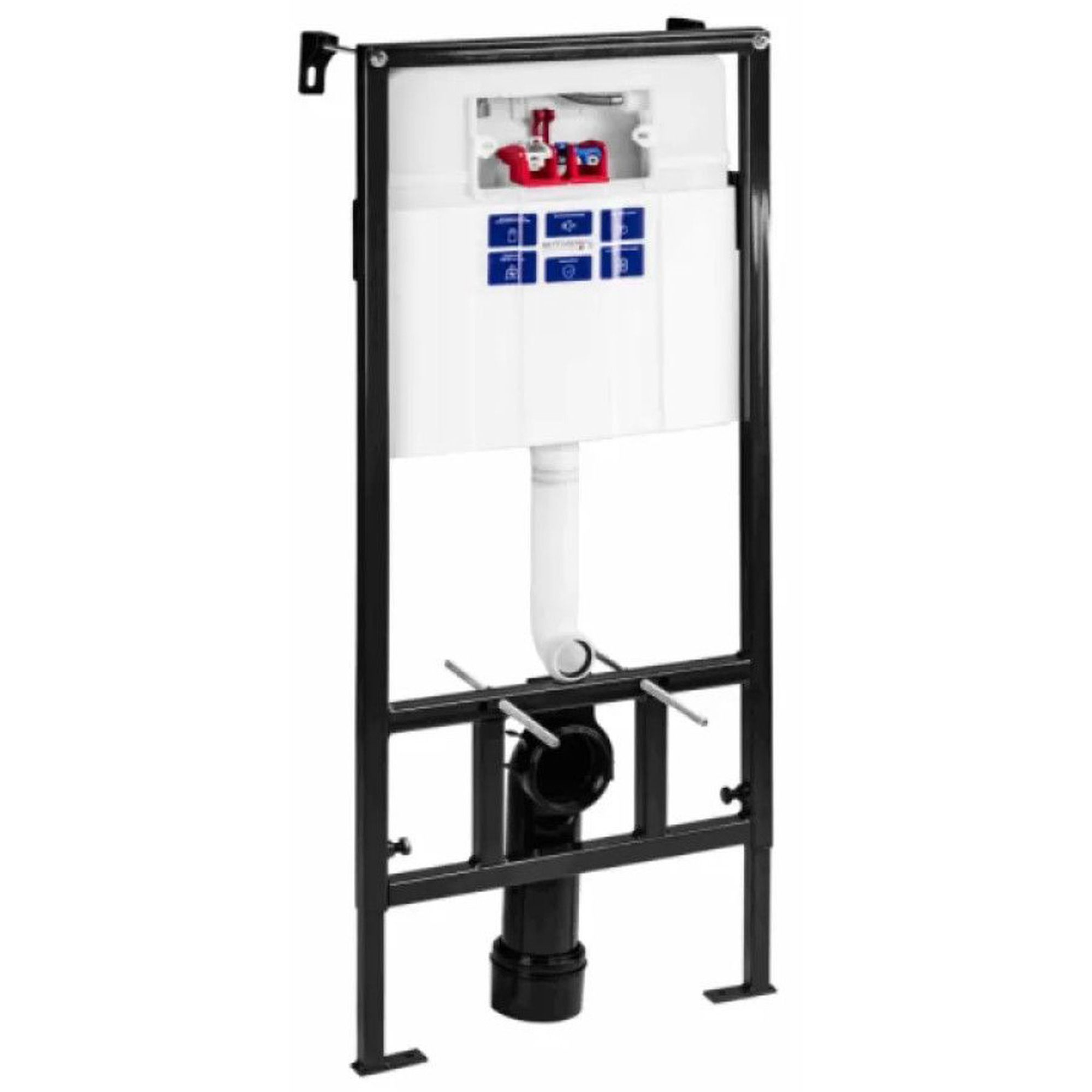 Инсталляция BETTOSERB SAVA FIX SLIM, клавиша смыва COOL, хром. глянец, SET40006469