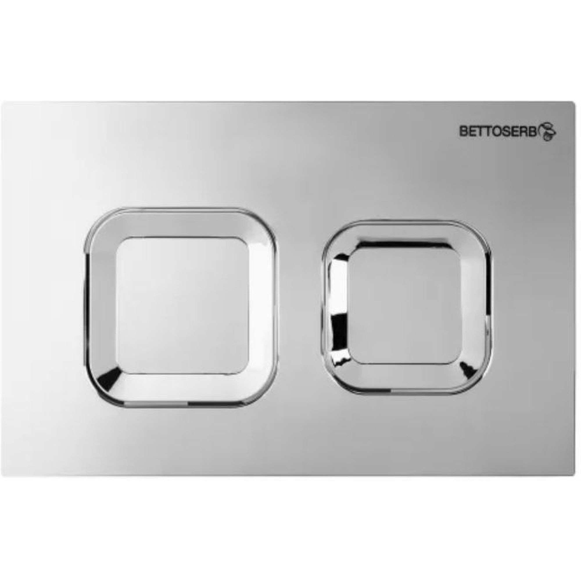 Инсталляция для унитаза BETTOSERB sava free standing, клавиша смыва хром глянец квадр.