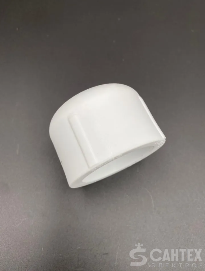 Заглушка полипропиленовая VALFEX PRO 40 мм белый ,арт.10162040-PRO