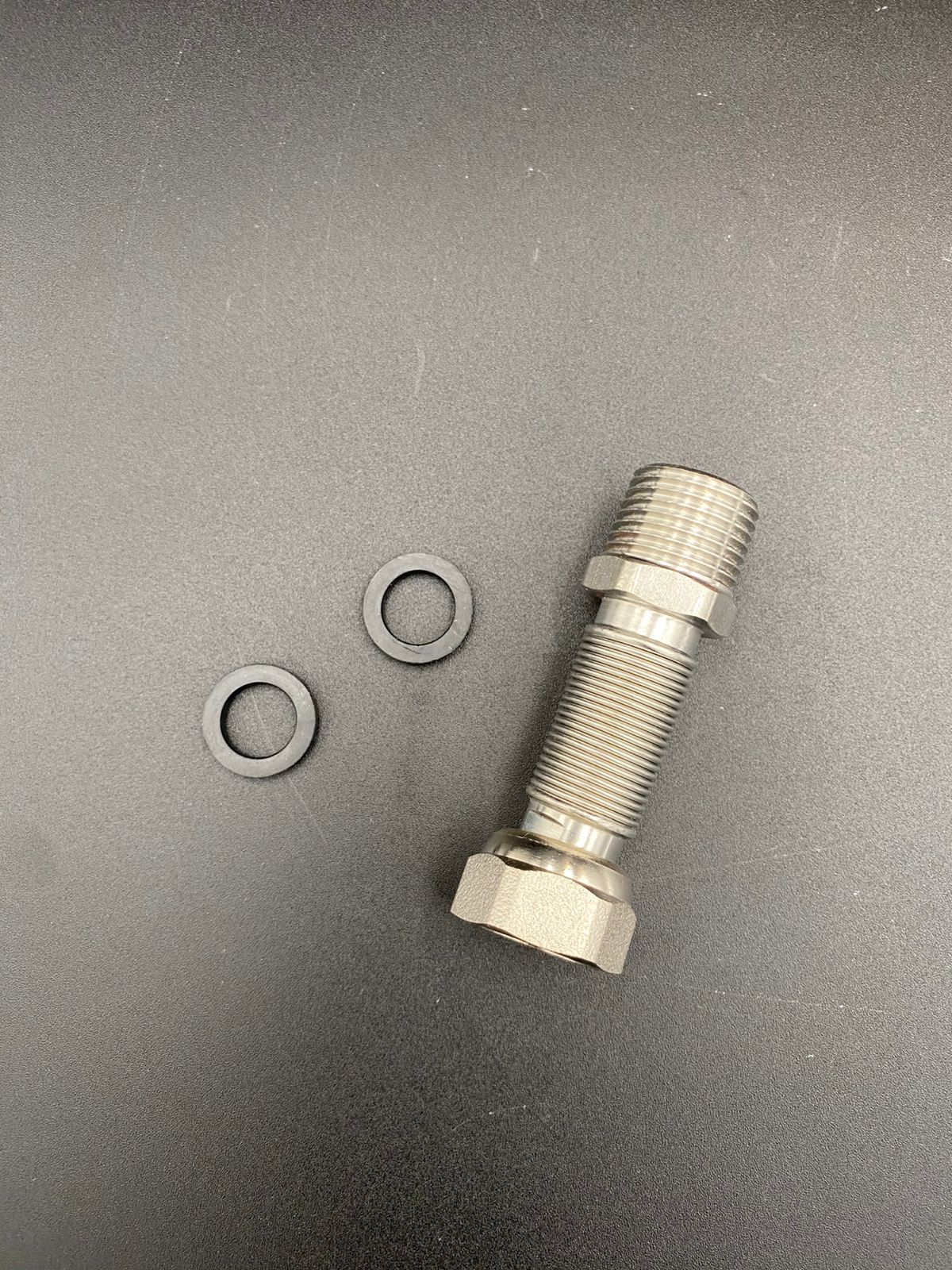 Подводка редукционная из нерж. стали (65-125 мм) сильфонного типа 1/2" г/ш VALFEX, арт.VF.RS.GS.012.0065.0125