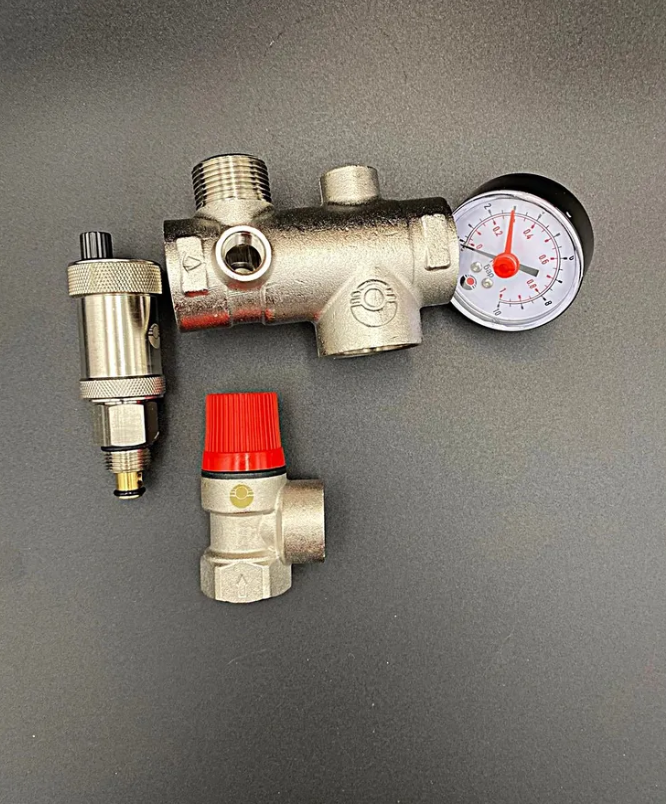 Группа безопасности латунная для котла 1", VALFEX, арт.VF.460.0.0