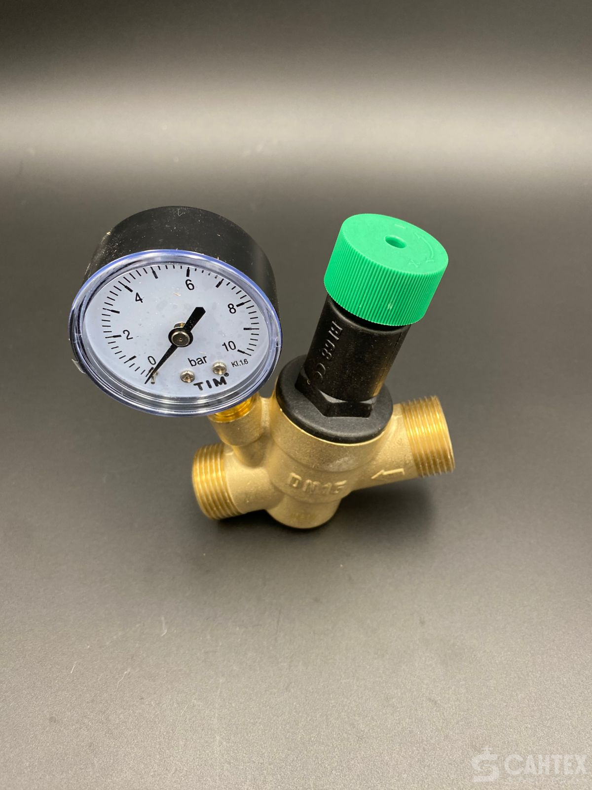 Редуктор снижение давления с манометром 3/4"НРх1/2"ВР TIM ,арт.BL6823A