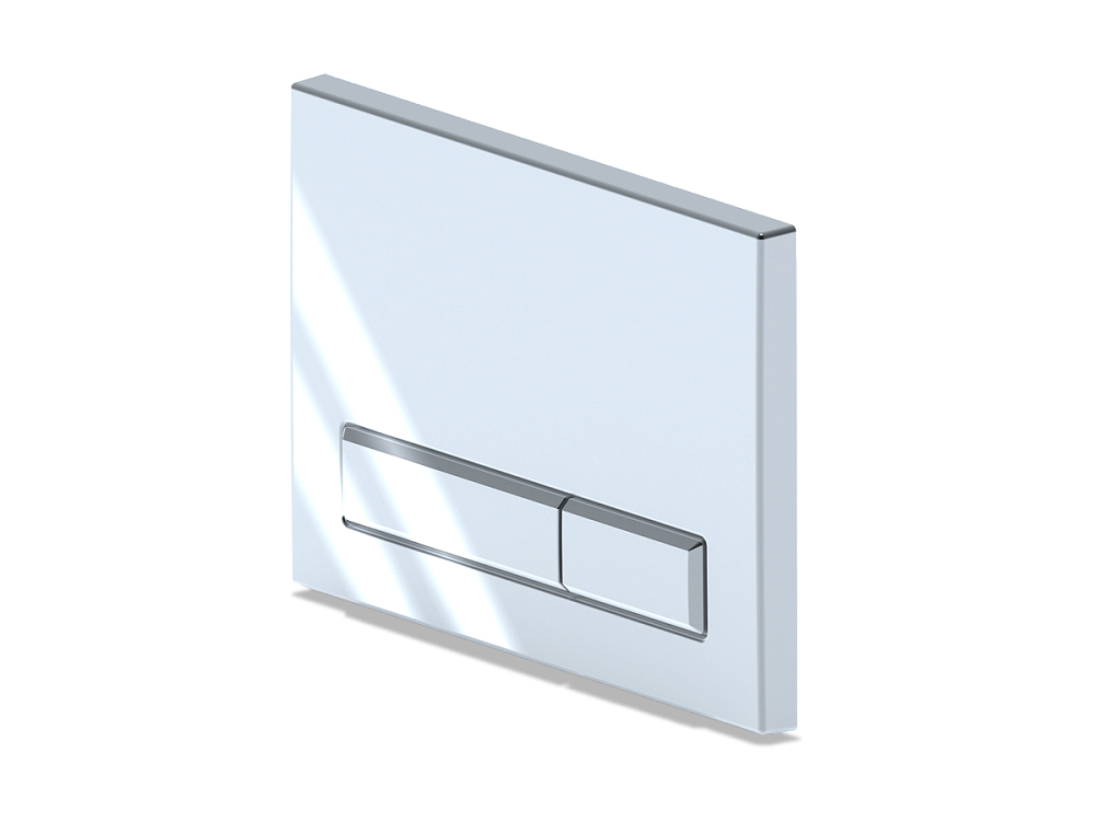 Набор инсталляции 50 см АНИ Пласт WN1141 с унитазом, сиденьем, прямоугольной кнопкой смыва хром