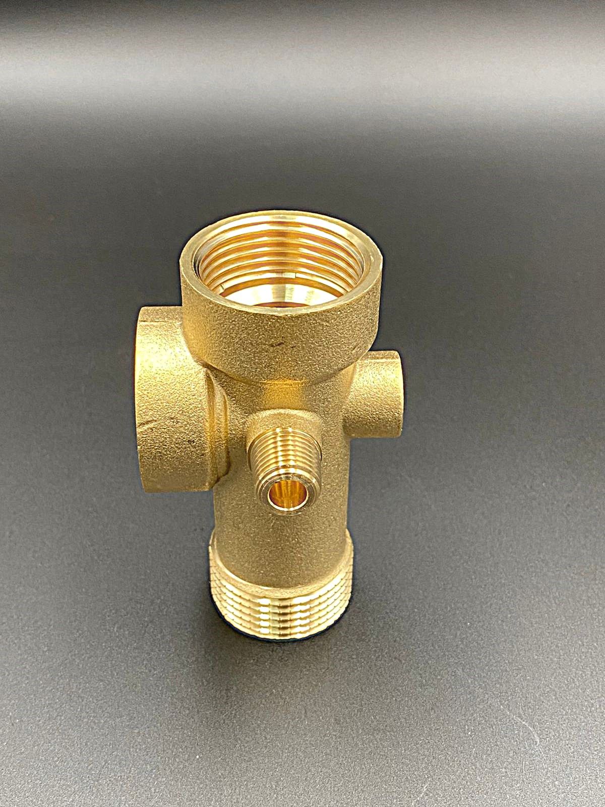 Пятивыводной штуцер 90 мм для насоса, 1"F*1"F*1"M*1/4F*1/4M, TIM ,арт.X006-90