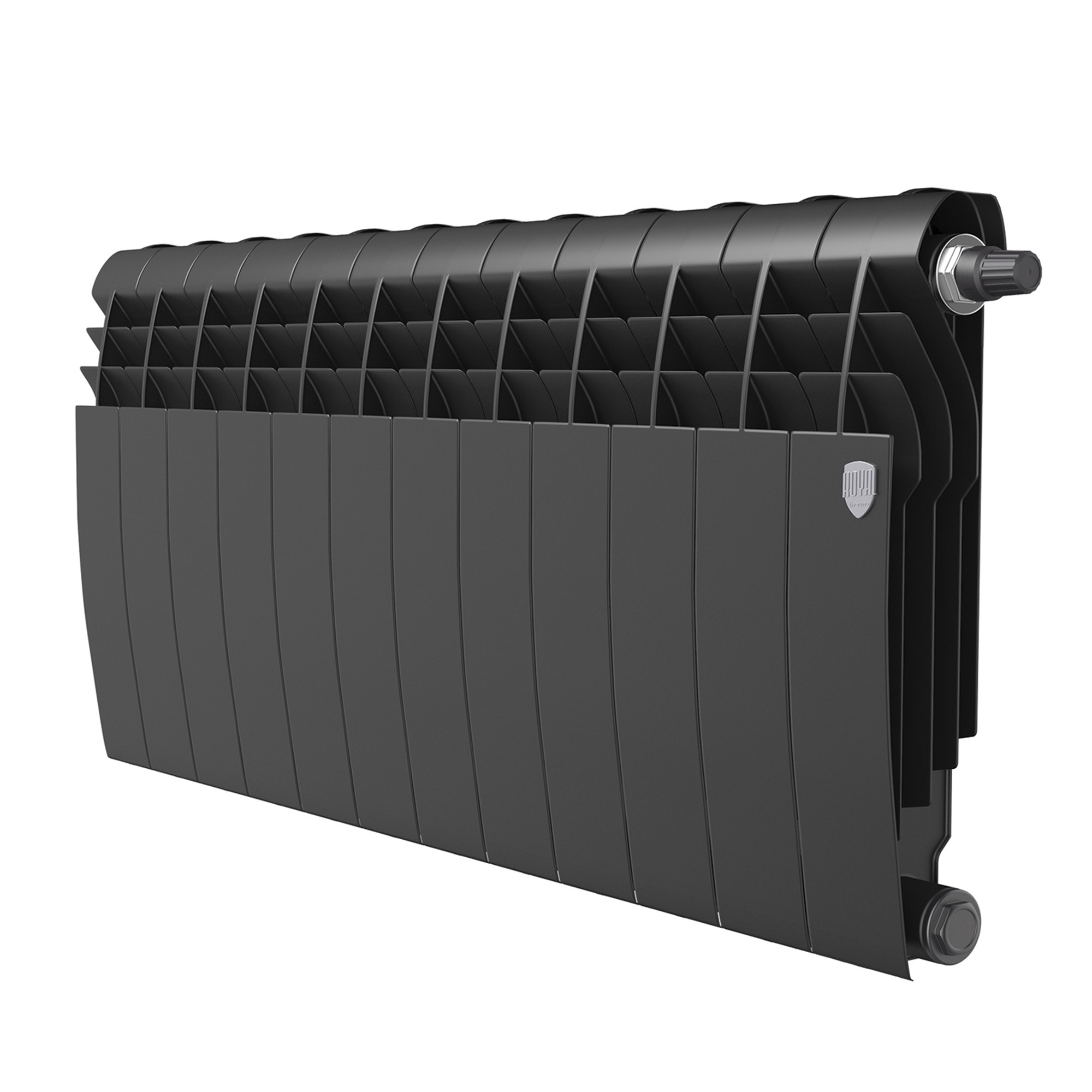 Радиатор Royal Thermo BiLiner 350 /Noir Sable VR - 12 секц.