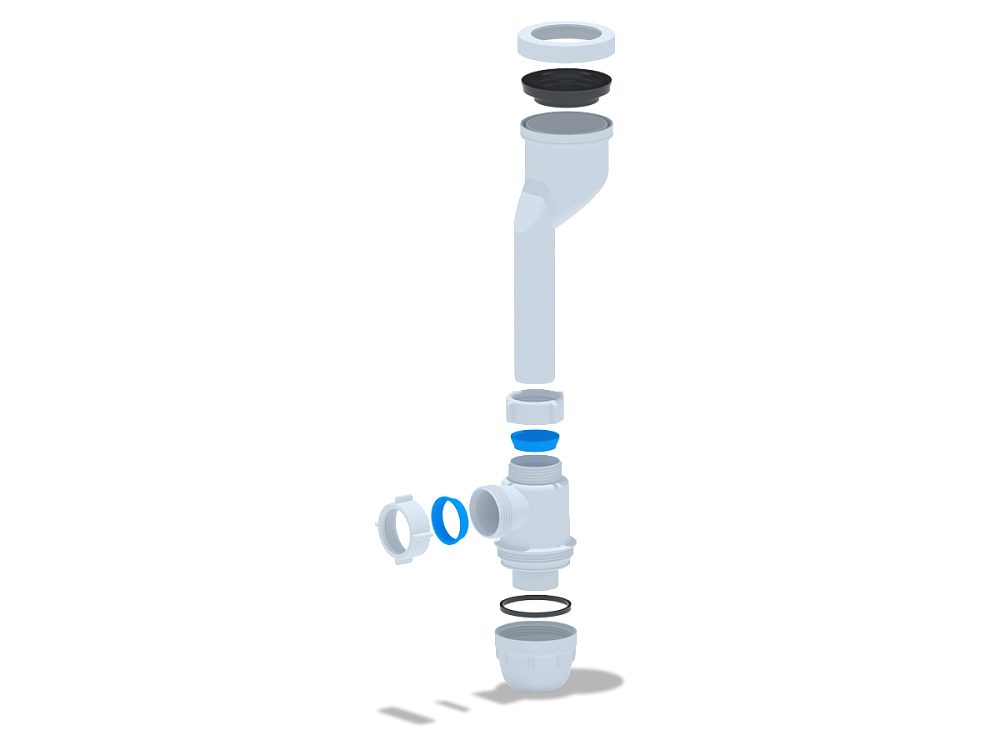 Сифон для писсуара АНИ Пласт U1000 32 мм