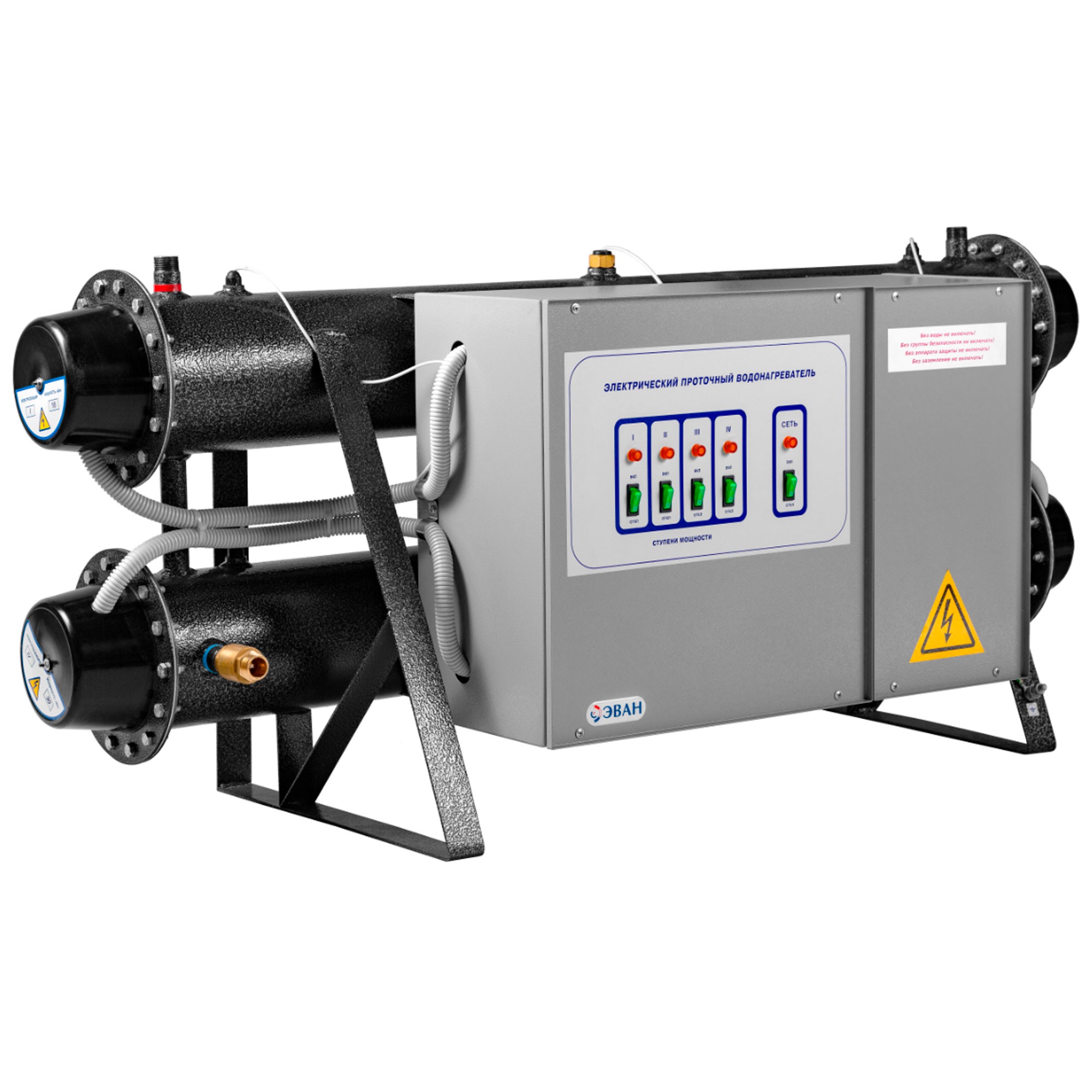 Электроводонагреватель проточный ЭВАН ЭПВН-108(Б) 2х30+2х24