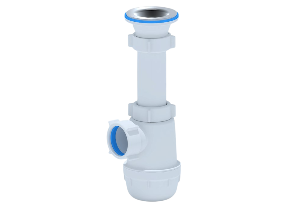 Сифон для мойки АНИ Пласт Грот A0100 1 1/2 дюйма 40 мм