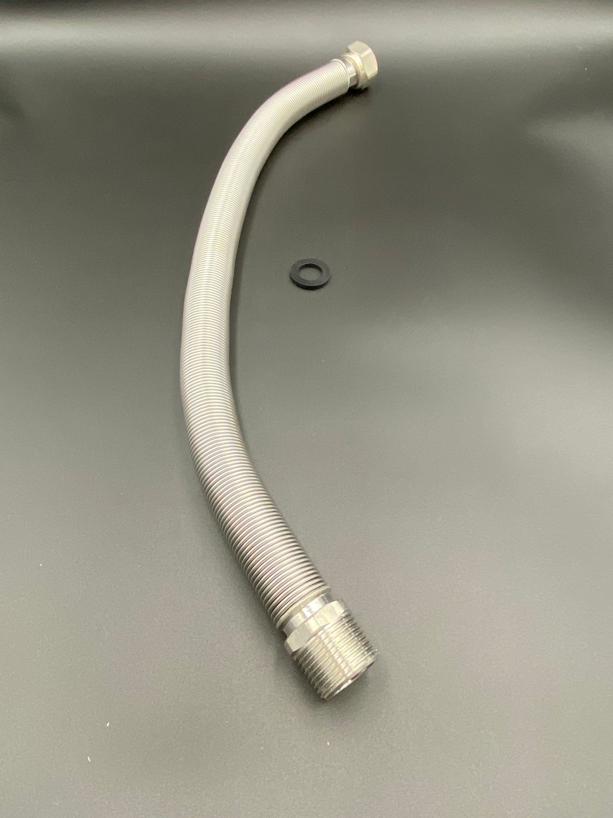 Подводка редукционная 3/4" г/ш (500-1000мм) из нерж. стали сильфонного типа, арт.C-H500-033MF