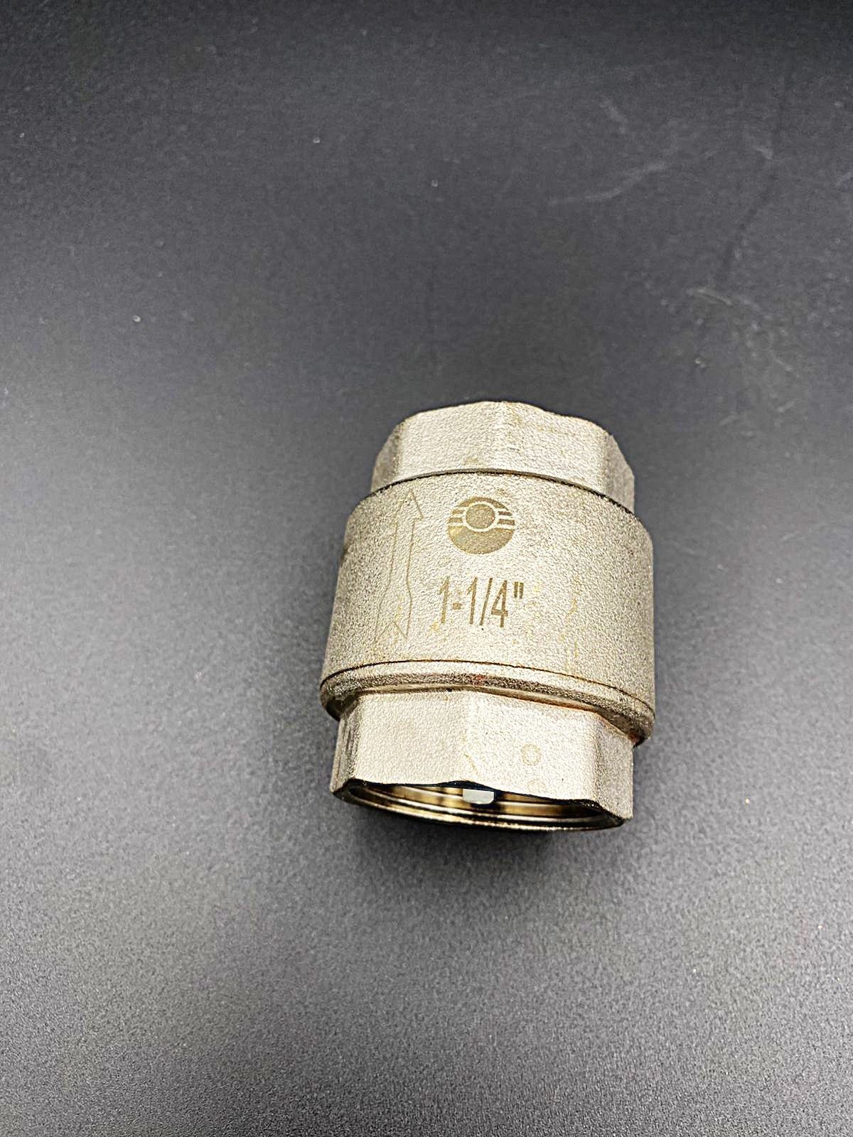 Клапан обратный латунный VALFEX 11/4" , арт.VF.161.N.114