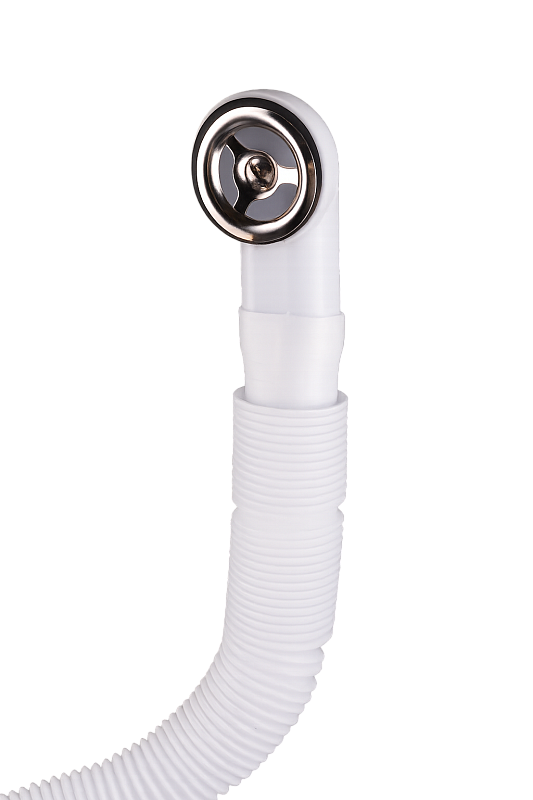 Cифон гофрированный для мойки АНИ Пласт 3 1/2 дюйма с гибким переливом A1042SPG