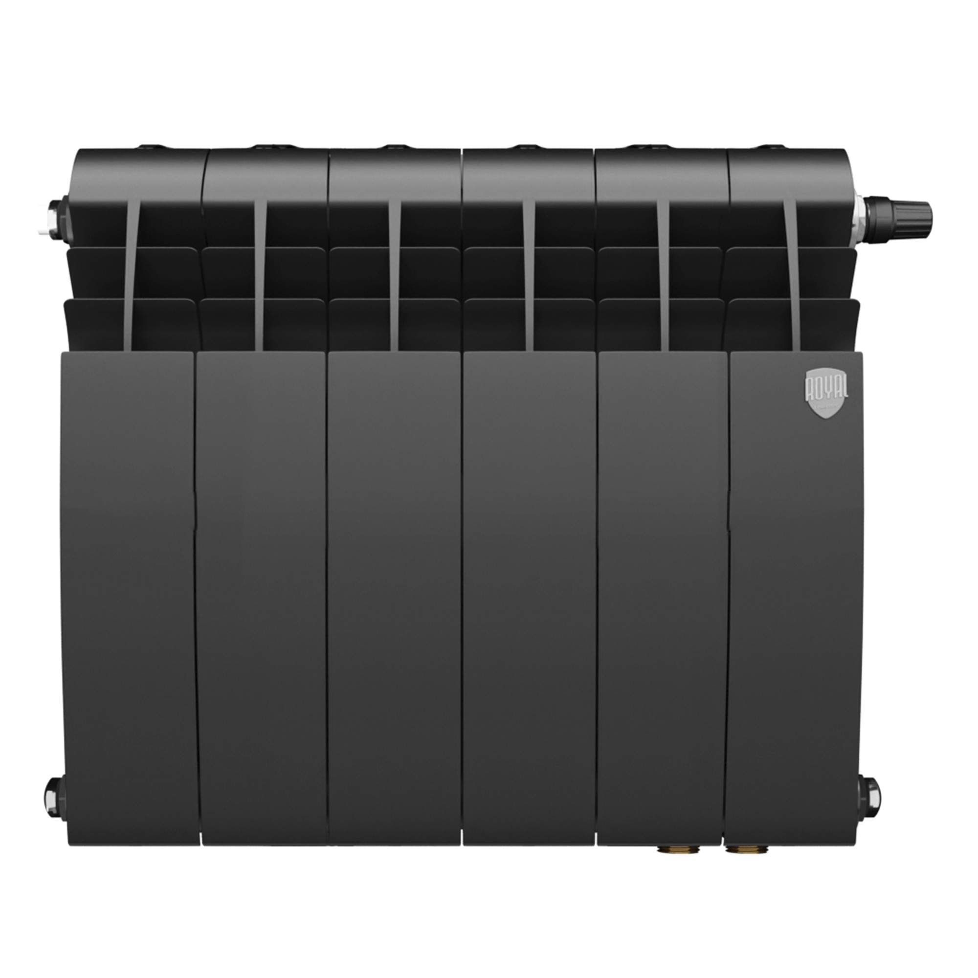 Радиатор Royal Thermo BiLiner 350 Noir Sable VR80 - 6 секц.