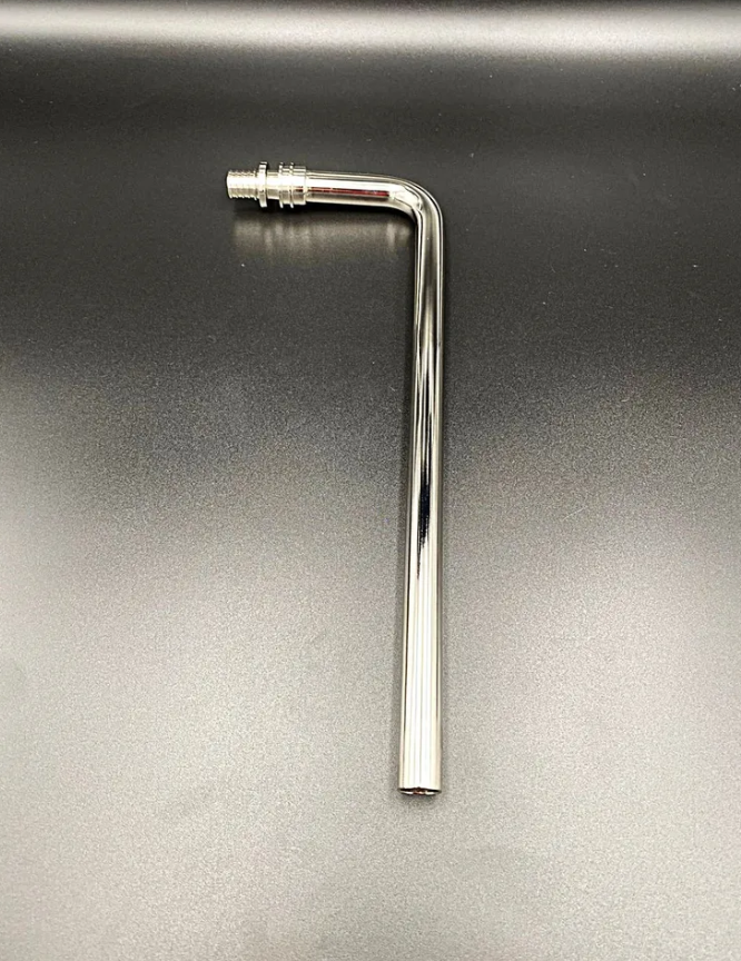 Трубка аксиальная приборная Г-образная 16*250 мм, VALFEX, арт.VF.481.AP.016250