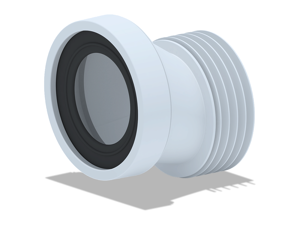 Эксцентрик жесткий 20 мм c выпуском 110 мм