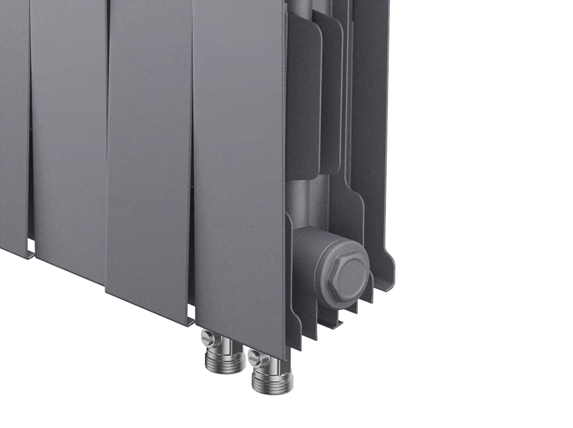 Радиатор Royal Thermo PianoForte 200 /Silver Satin - 14 секц. VDR