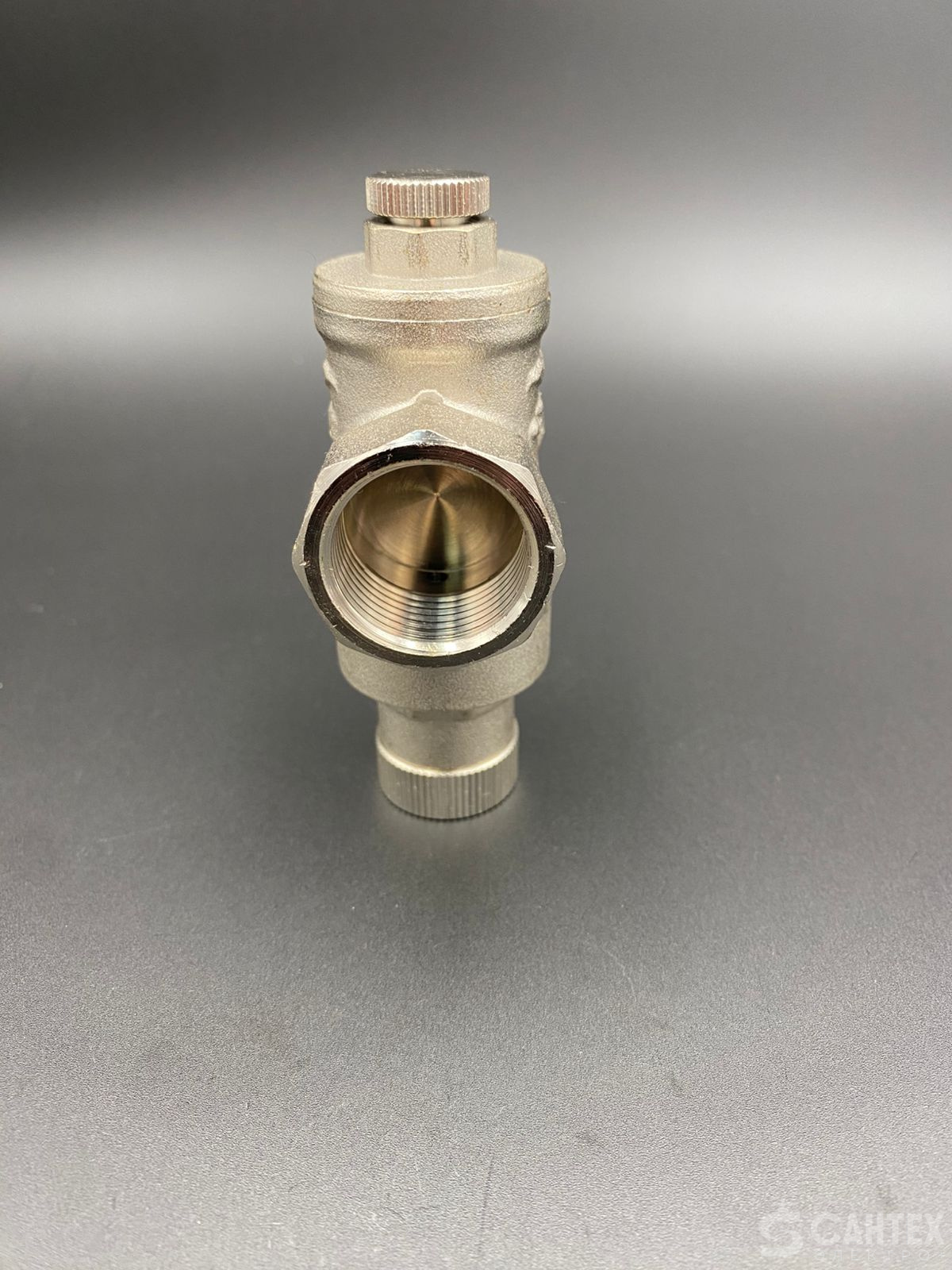 Редуктор давления с отверстием под манометр, муфтовый (ВР/ВР) Ду 20 (3/4") TIM ,арт.BL2803A