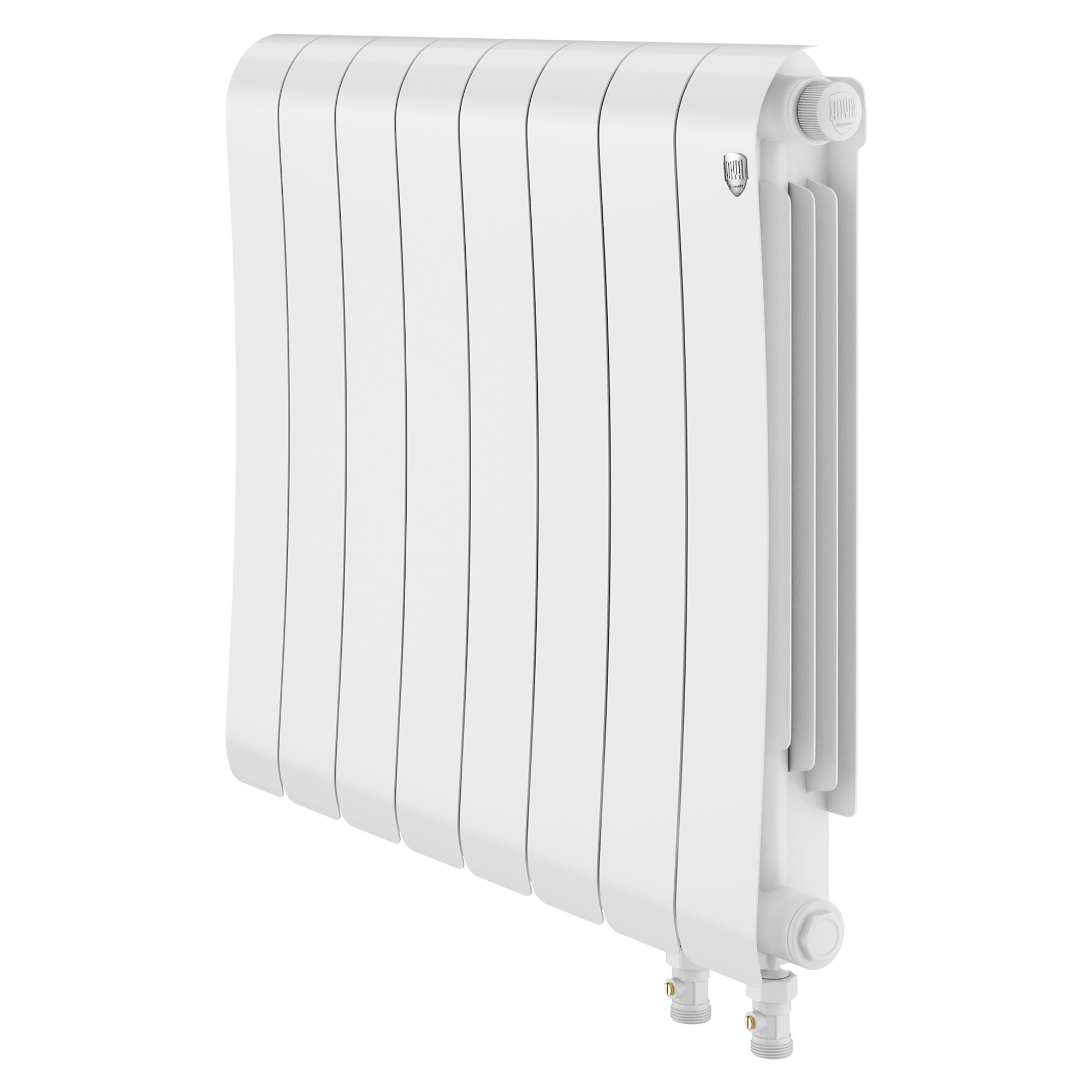 Радиатор биметаллический Royal Thermo Infinity 500 Bianco Traffico VR80 - 8 секц.