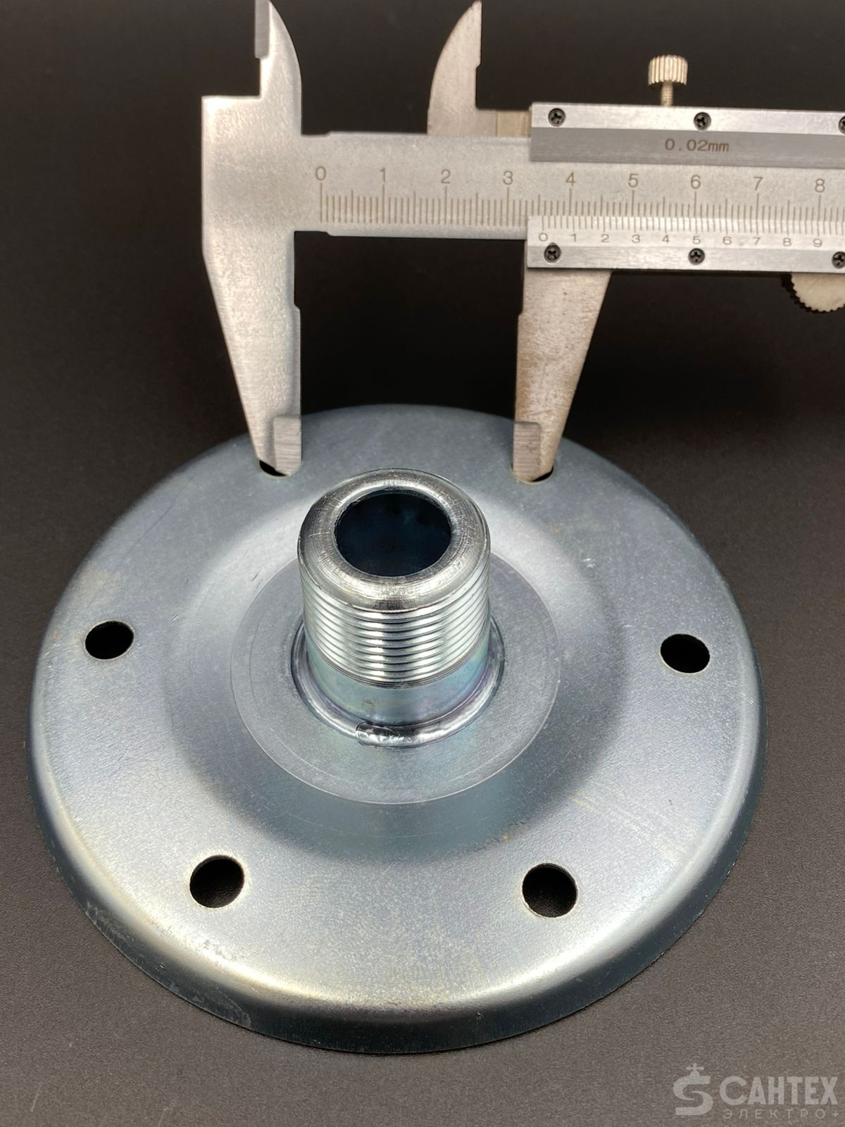 Фланец 3/4"-D110 для расширительного бака TIM ,арт.MB-01.11003