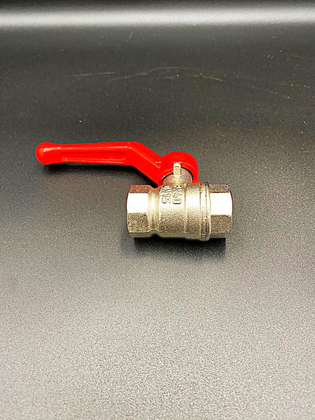 Кран шаровой 1/2" (с никелевым покрытием), ВР/ВР, VALFEX, арт.VF.214.NR1.012.N/P59