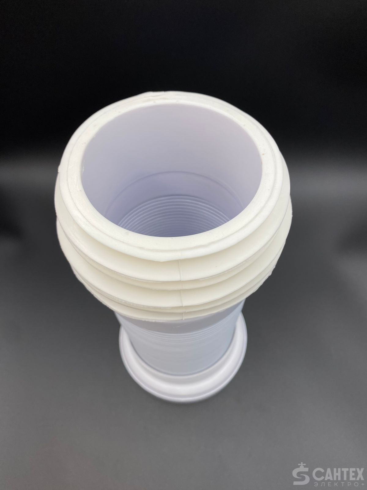 Труба для унитаза гофрированная армированная D110, VALFEX, арт.VF.TFA.220.560