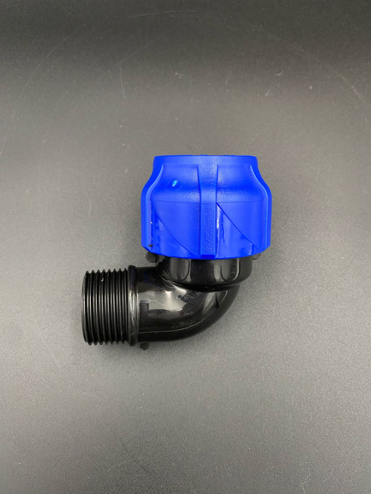 Отвод компрессионный 90 гр. ПНД НР 32х1", VALFEX