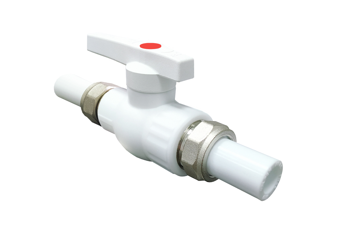 Кран шаровой полнопроходной с двусторонним разъемным соединением