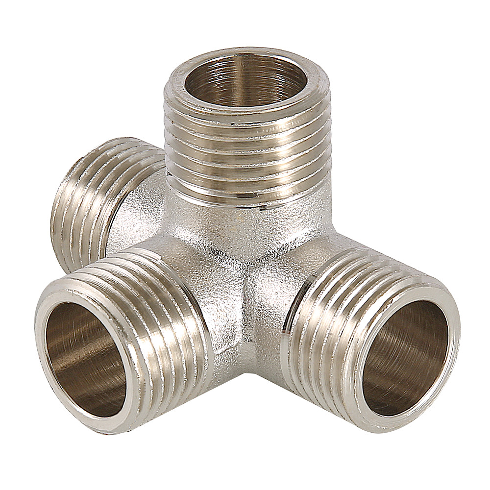 Фитинг резьбовой – крестовина двухплоскостная