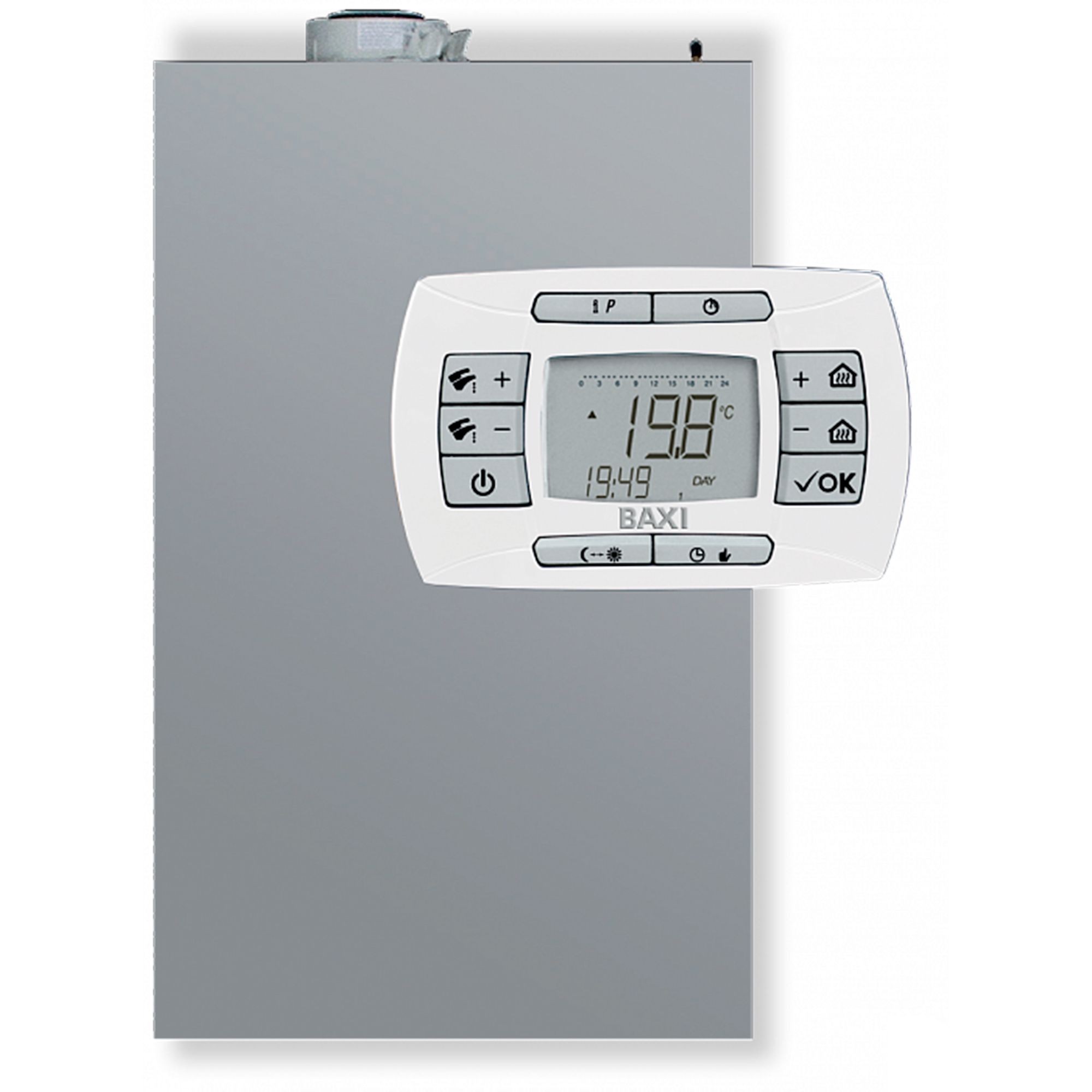 Котел газовый BAXI LUNA AIR 24 конденс., настенный, 2 конт., закр.кам.сгор.