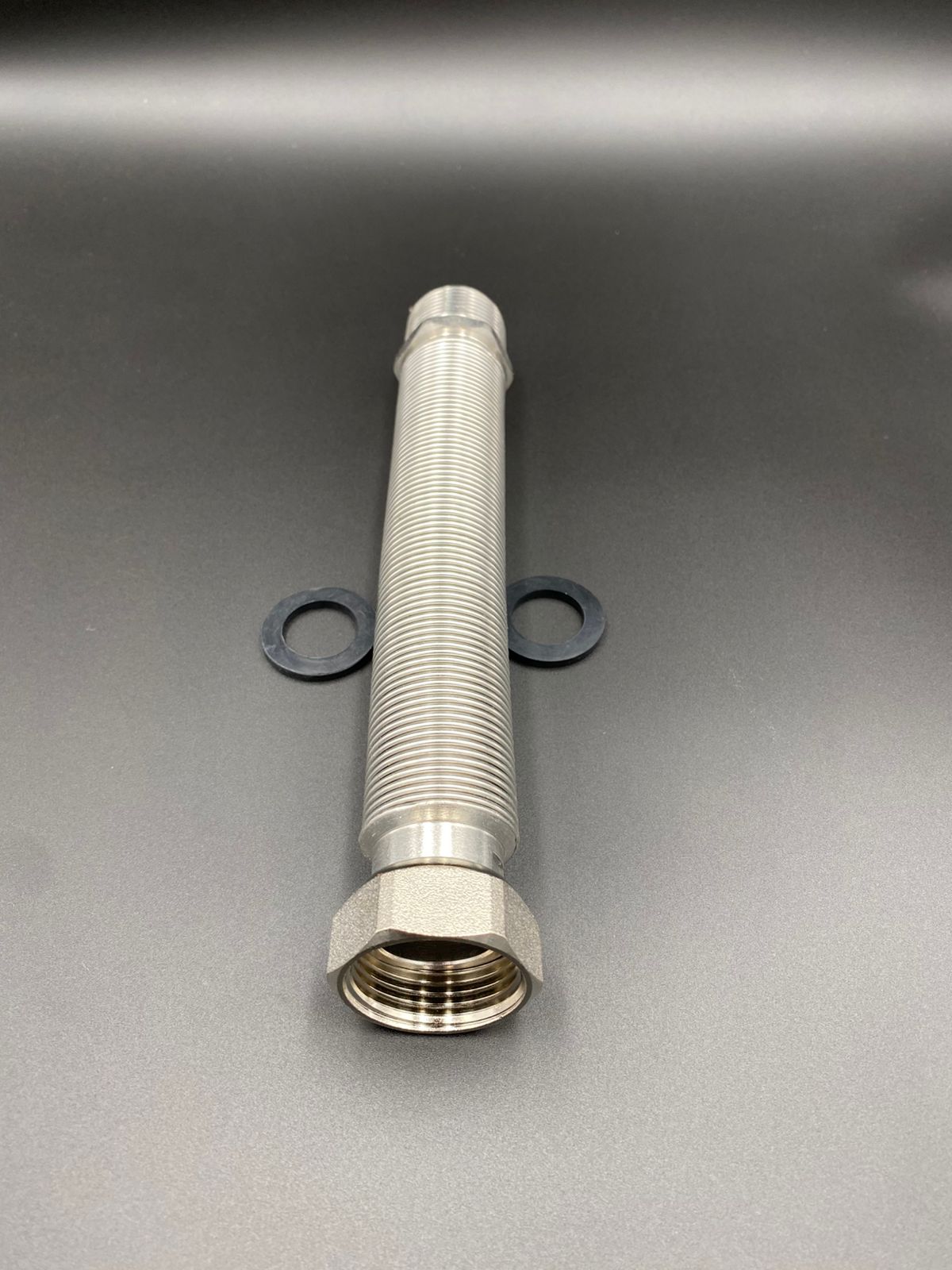 Подводка редукционная 1" г/ш (180-400мм) из нерж. стали сильфонного типа , арт.C-H180-044MF