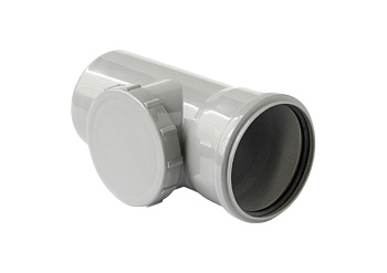 Ревизия с крышкой для внутренней канализации