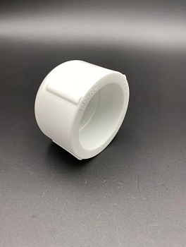 Заглушка полипропиленовая VALFEX PRO 50 мм белый ,арт.10162050-PRO