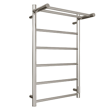 Полотенцесушитель электрический Гарда, с полкой, хром