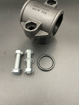 Седелка болтовая 40x1" ПНД черный VALFEX