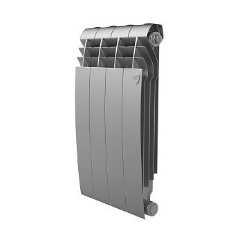 Радиатор биметаллический Royal Thermo BILINER B 500 Серебристый - 4 секц.
