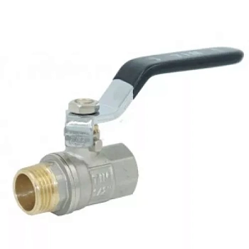 Кран шаровой облегчённый с никелированным покрытием BV203-3N
