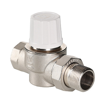 Клапан радиаторный повышенной пропускной способности прямой