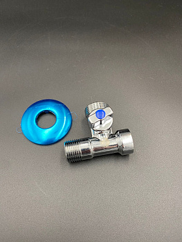 Тройник с шаровым краном 1/2"x3/4"x1/2" НР/НР/ВР, VALFEX, арт.VF.256.N.04